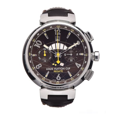 louis vuitton cup regate watch price|louis vuitton tambour regatta.